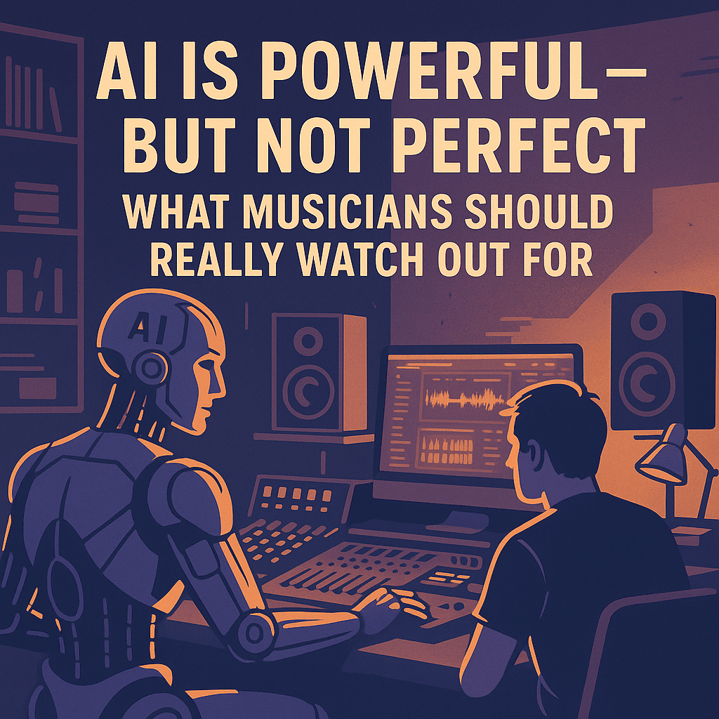 AI Is Powerful — But Not Perfect: What Musicians Should Really Watch Out For